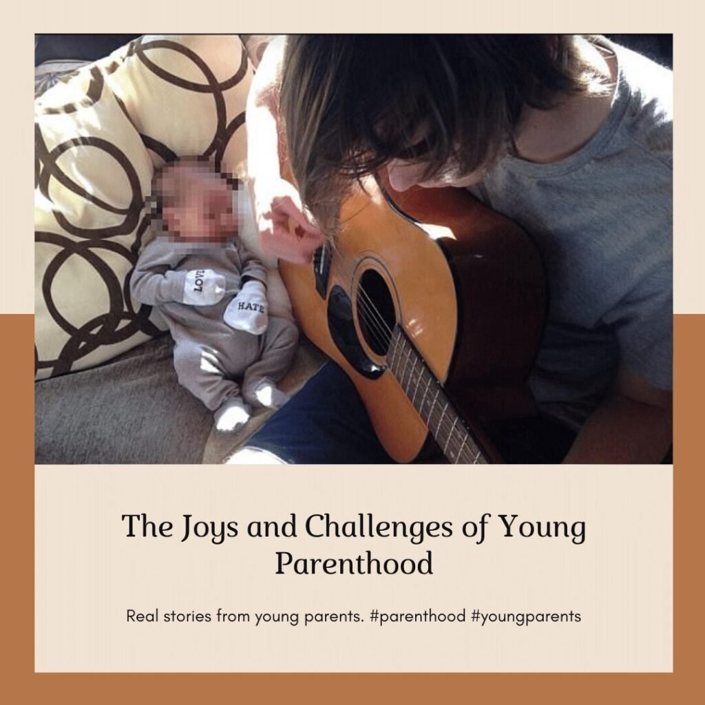 What are the challenges and joys of being young parents